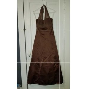 Brown Formal Dress